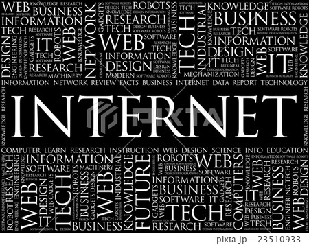 Internet word cloud 23510933