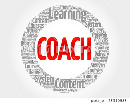 Coach circle word cloud 23510983