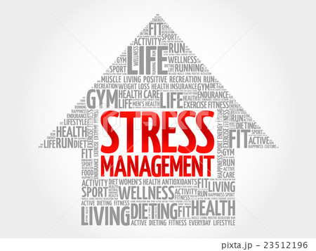 Stress Management arrow word cloud Stress Management arrow word cloud 23512196