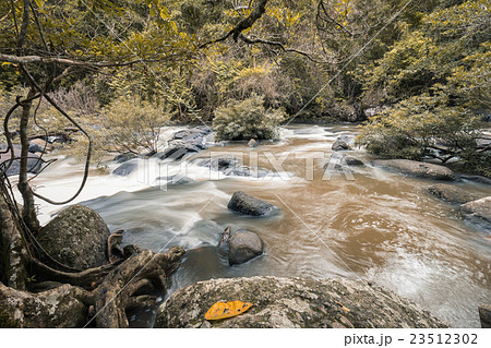Moving water on rock river 23512302