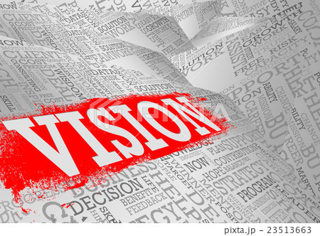 Vision word cloud business concept Vision word cloud business concept 23513663