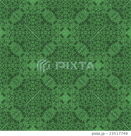 Seamless Texture on Green. Element for Design 23517749