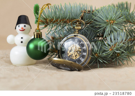 Christmas tree on the white background 23518780