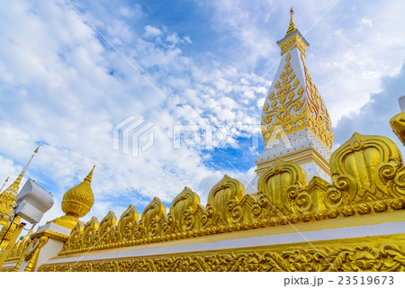 Wat Phra That Panom temple at Nakhon Phanom. Wat Phra That Panom temple at Nakhon Phanom. 23519673