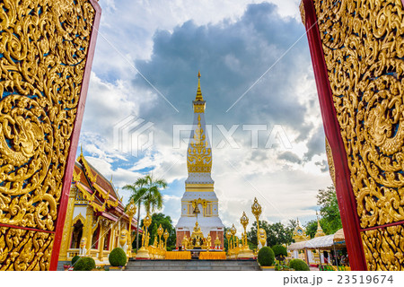 Wat Phra That Panom temple at Nakhon Phanom. Wat Phra That Panom temple at Nakhon Phanom. 23519674