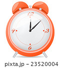 Orange alarm clock 23520004