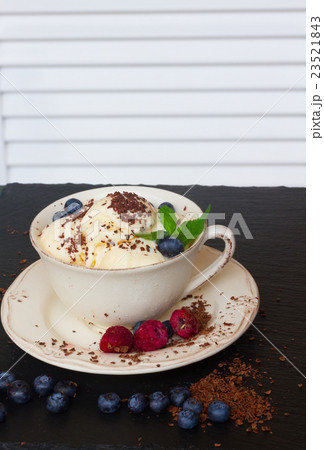 scoops of ice-cream scoops of ice-cream 23521843