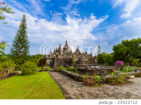 Buddhist temple of Banjar - island Bali Indonesia Buddhist temple of Banjar - island Bali Indonesia 23522712
