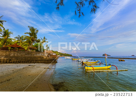 Beach in Candidasa - Bali Island Indonesia 23522713