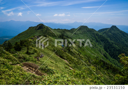 上州武尊 中ノ岳からの峰々 上州武尊 中ノ岳からの峰々 23531150