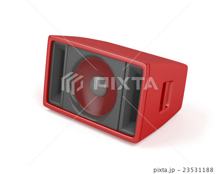 Red stage speaker Red stage speaker 23531188