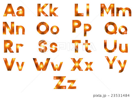 Alphabet, Set of Letters, Firework 23531484