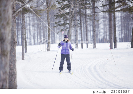 クロスカントリースキー クロスカントリースキー 23531687
