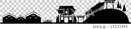 伏見シルエット 23531945