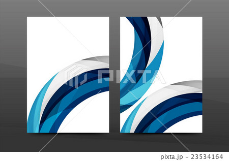 Blue wave annual report cover template Blue wave annual report cover template 23534164