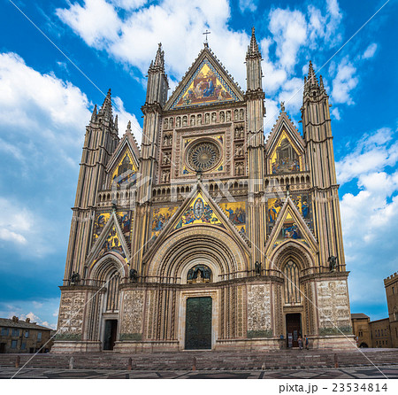 The Cathedral of Orvieto, Umbria, Italy 23534814