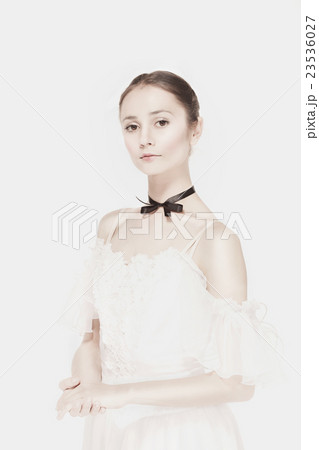 Romantic Beauty. Retro Style ballerina Romantic Beauty. Retro Style ballerina 23536027