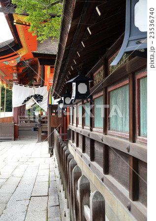 京都　八坂神社の境内 23536740