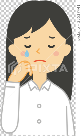泣いている女性 泣いている女性 23537441