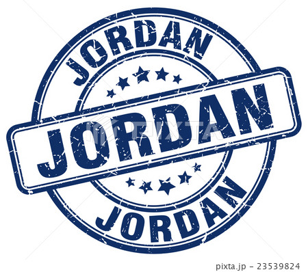 Jordan blue grunge round vintage rubber stamp Jordan blue grunge round vintage rubber stamp 23539824