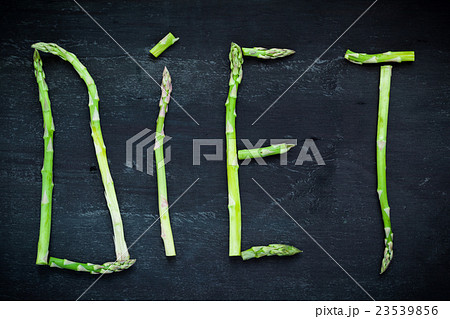 Word Diet made of asparagus vegetables Word Diet made of asparagus vegetables 23539856