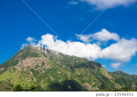 Mountains view with blue sky 23540353