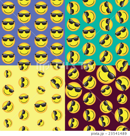 emoji. emoticons smile seamless pattern emoji. emoticons smile seamless pattern 23541489