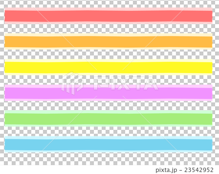 カラーリボン見出し タイトル 背景のイラスト素材 23542952 Pixta