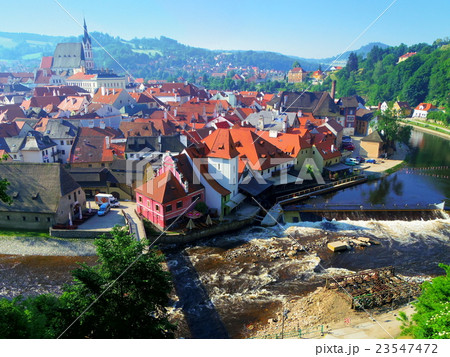 チェスキー・クルムロフの風景 -Czech Republic チェスキー・クルムロフの風景 -Czech Republic 23547472