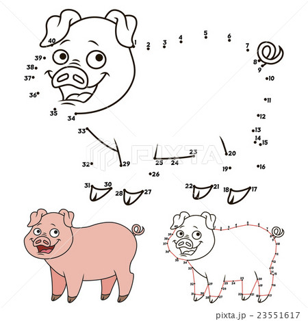 Cartoon pig Cartoon pig 23551617