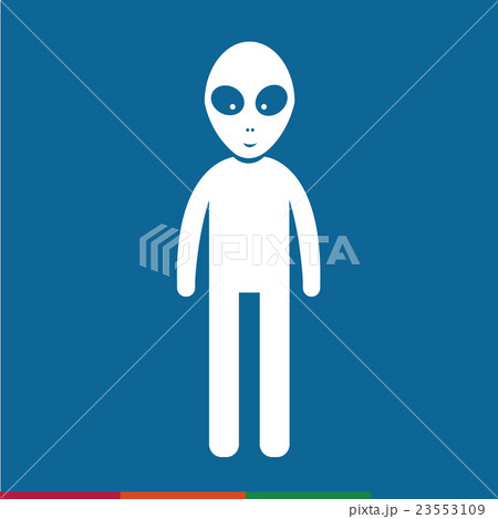 Alien Icon Illustration design 23553109
