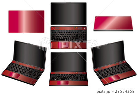 ノートパソコンレッド ノートパソコンレッド 23554258