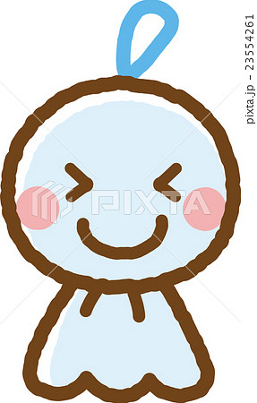 てるてる坊主のイラスト素材