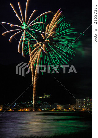 上諏訪温泉　花火 23557351