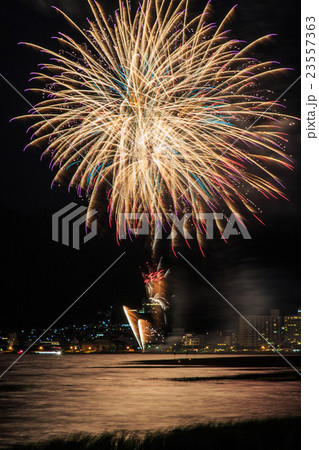 上諏訪温泉　花火 23557363