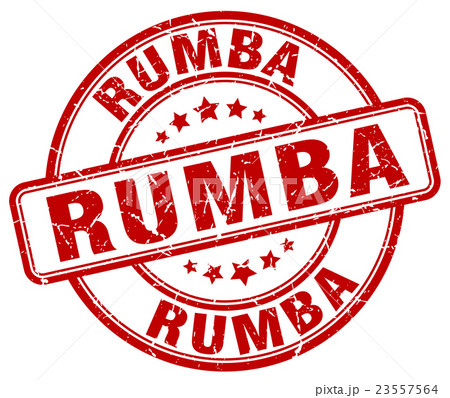 rumba red grunge round vintage rubber stamp rumba red grunge round vintage rubber stamp 23557564