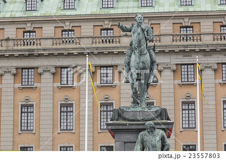Historical monument in Stockholm, Sweden 23557803