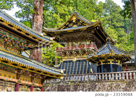 Tosho-gu, a Shinto shrine in Nikko Tosho-gu, a Shinto shrine in Nikko 23559088