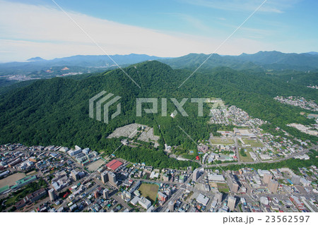 藻岩山空撮 23562597