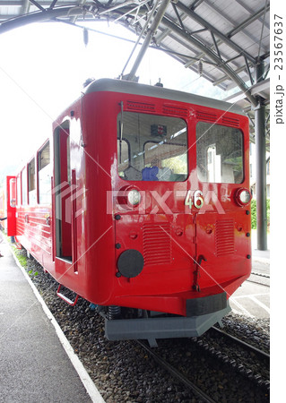 シャモニー・モンタンヴェール鉄道 赤い車両 シャモニー・モンタンヴェール鉄道 赤い車両 23567637