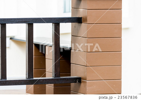 wooden railing wooden railing 23567836