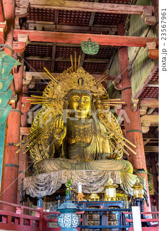 Statue of Nyoirin Kannon in Todai-ji temple - Nara Statue of Nyoirin Kannon in Todai-ji temple - Nara 23567961