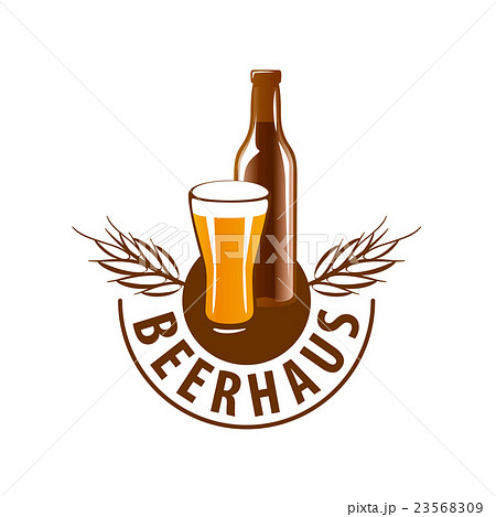 Vector Beer Logoのイラスト素材