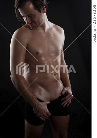 Attractive man shirtless 23573308