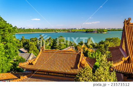 Kunming Lake seen from the Summer Palace - Beijing 23573512