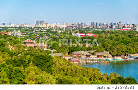 Kunming Lake seen from the Summer Palace - Beijing Kunming Lake seen from the Summer Palace - Beijing 23573531