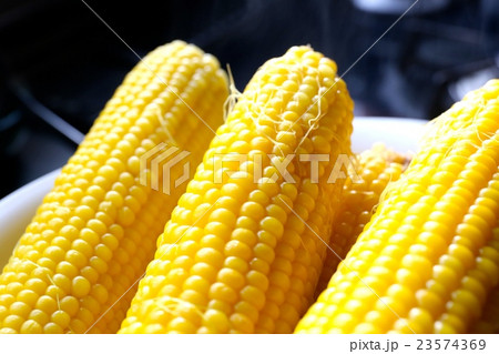 茹でトウモロコシ 茹でトウモロコシ 23574369