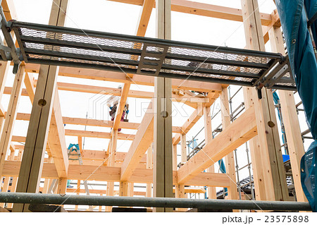 上棟 棟上げ 建前 作業員 大工 基礎工事 住宅建設 足元 工事 建設業 マイホーム 上棟 棟上げ 建前 作業員 大工 基礎工事 住宅建設 足元 工事 建設業 マイホーム 23575898