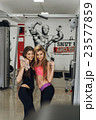 Two beautiful girl at the gym 23577859