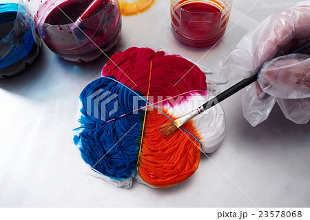 Fabric Tie-dye. 23578068